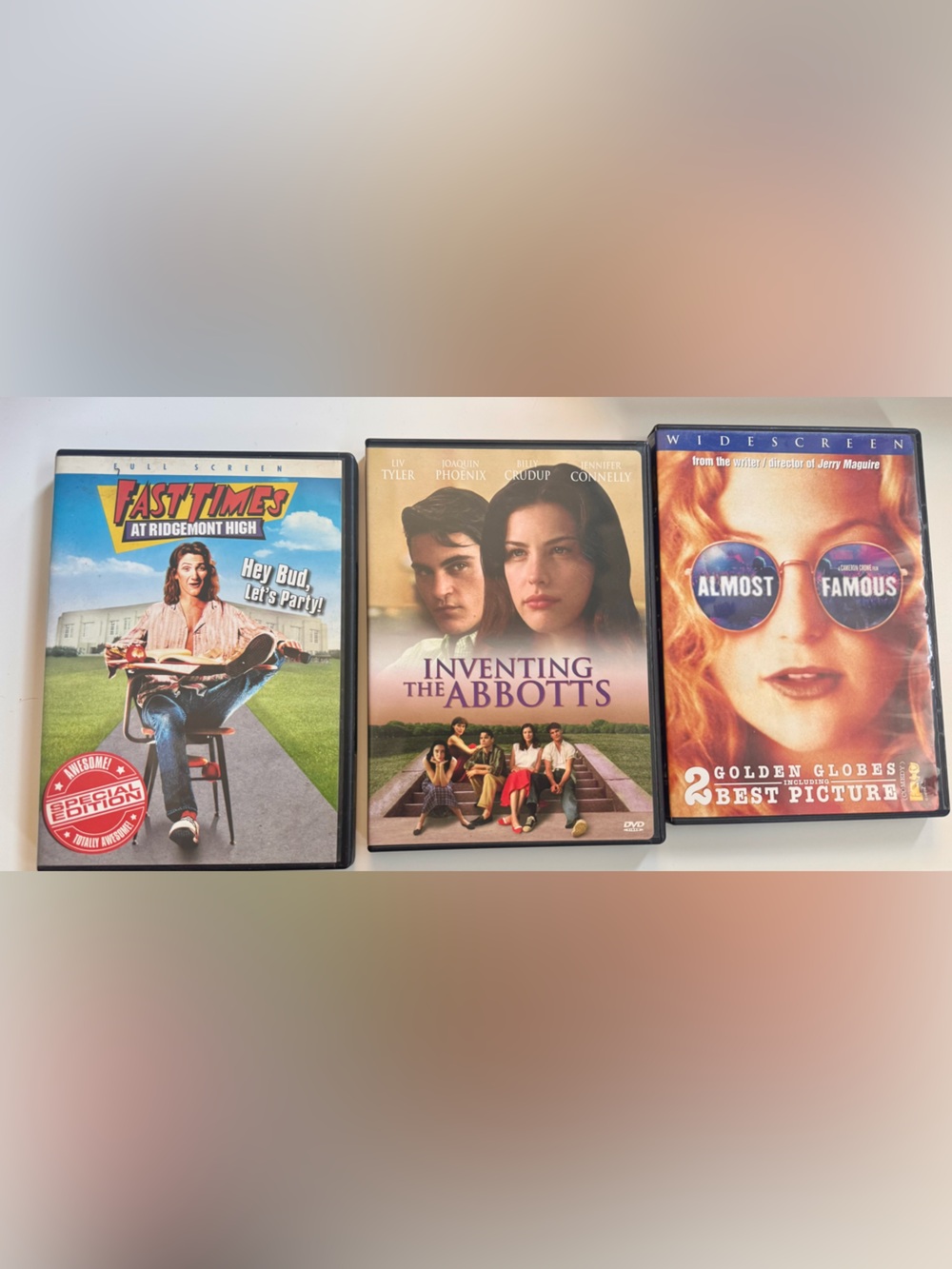 Bundle Fast Times Almost Famous Romeo + Juliette Inventing Abbotts Back Future